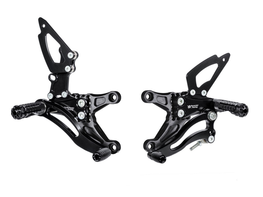 Bonamici Racing Aluminium Rearsets for the Kawasaki ZX-6R 2009-2017 Bonamici Racing Aluminium Rearsets for the Kawasaki ZX-6R 2009-2017